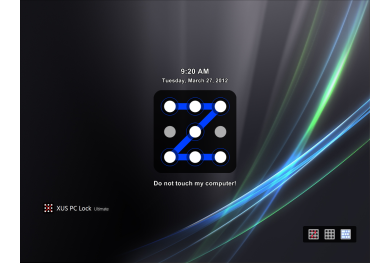 XUS PC Lock Screenshot